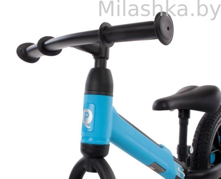 Беговел светящийся Qplay Spark Balance Bike голубой