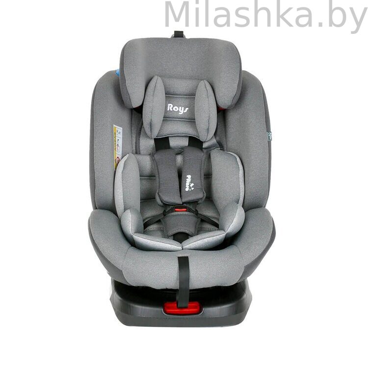 Детское автокресло Pituso Roys (0-36 кг) Grey/Серый