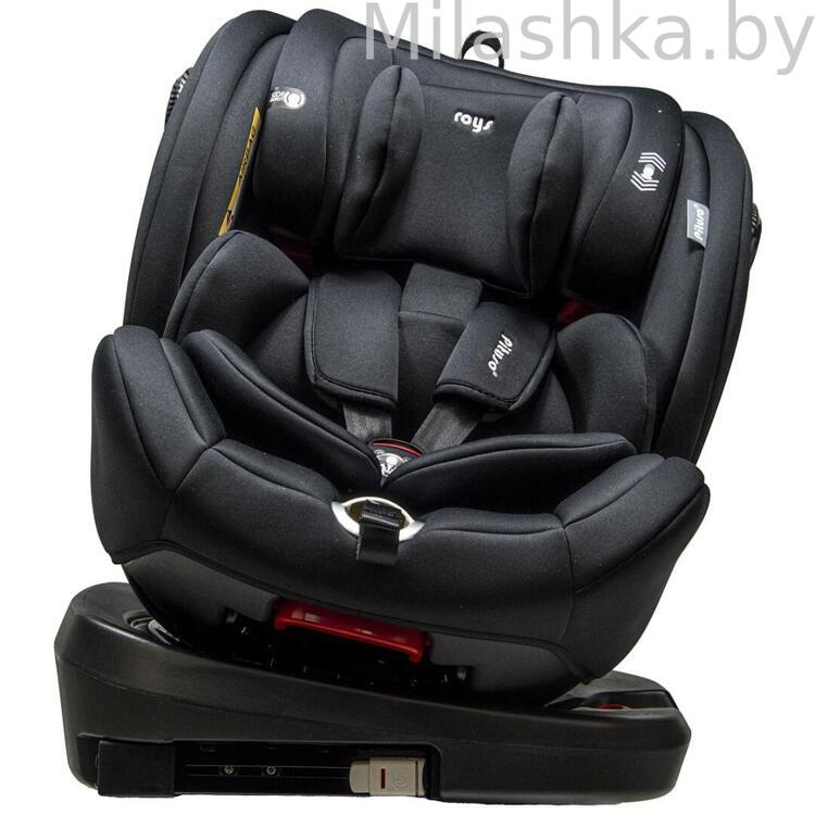 Автокресло Pituso Roys Pro IsoFix (0-36 кг) черный/черный вкладыш