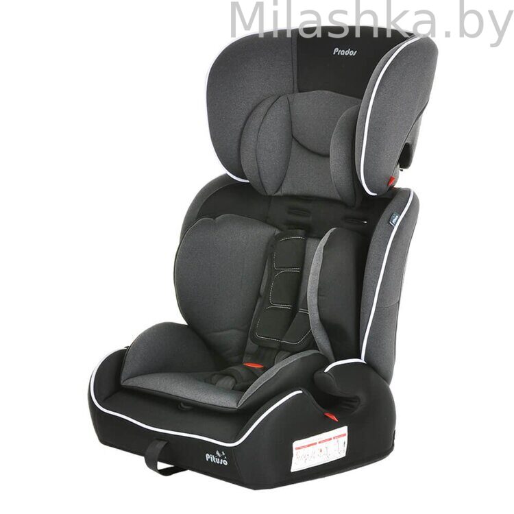 Детское автокресло Pituso (9-36 кг) Prados IsoFix Dark Grey/Темно-Серый