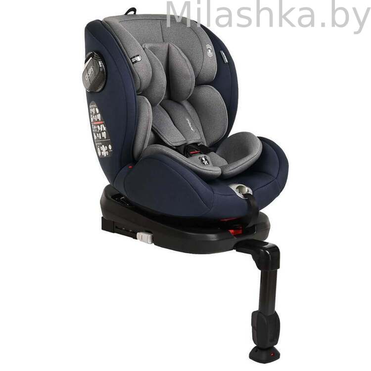 Автокресло Pituso Roys Pro IsoFix (0-36 кг) джинс/серый