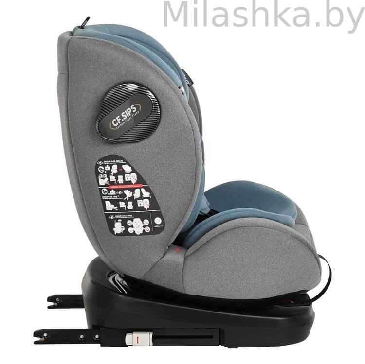 Автокресло Pituso Roys Pro Isofix (0-36 кг) серый/темно-синий