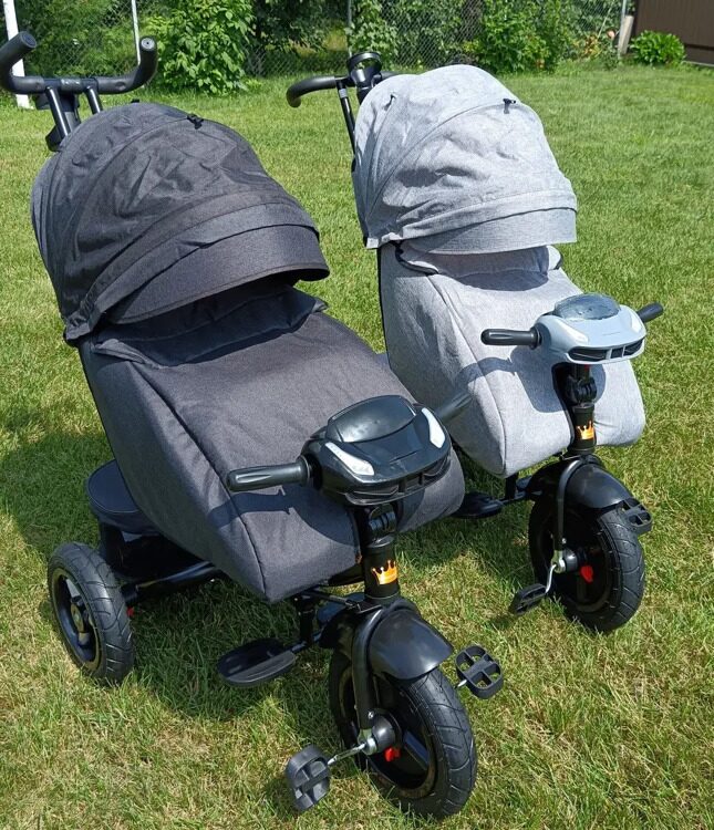 Велосипед трехколесный с ручкой KINDER TRIKE COMFORT 3в1 5099