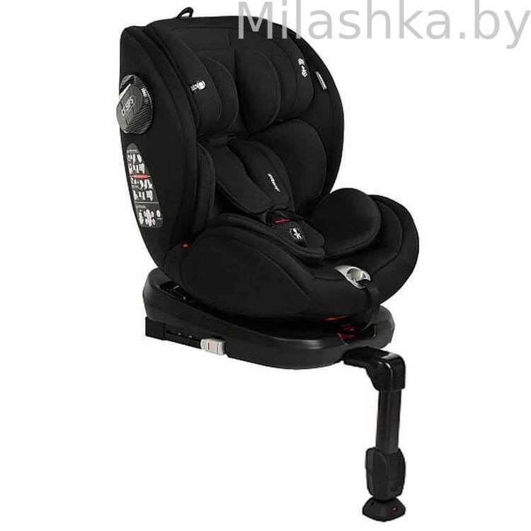 Автокресло Pituso Roys Pro IsoFix (0-36 кг) черный/черный вкладыш