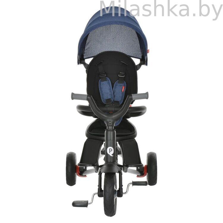 Детский складной трехколесный велосипед QPlay NOVA Blue/Синий