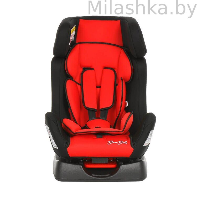 Автокресло BamBola PILOTO 0-25 кг Черный/Красный KRES3450