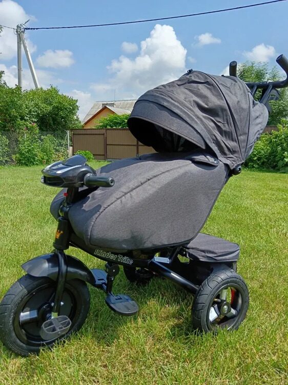 Велосипед трехколесный с ручкой KINDER TRIKE COMFORT 3в1 5099