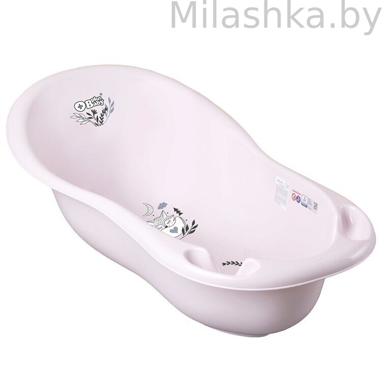 Tega (ТЕГА) Детская ванночка 102 см LIS (ЛИСЕНОК) светло-розовый