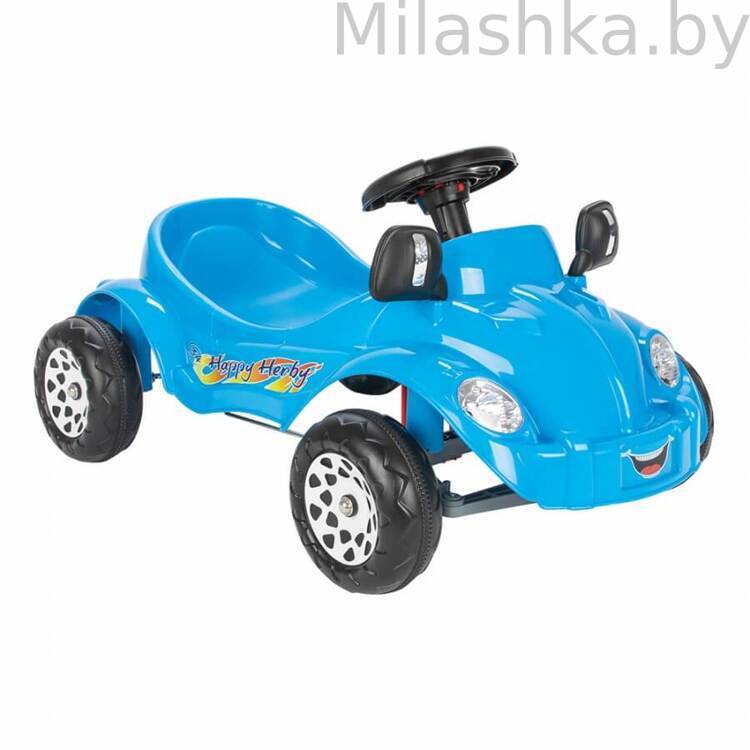 PILSAN Педальная машина Herby Car Blue/Голубой 07303