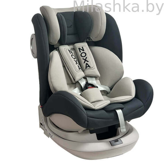 Детское автокресло Bubago NOXA  (0-36 кг) молочный серый BG-NX-B