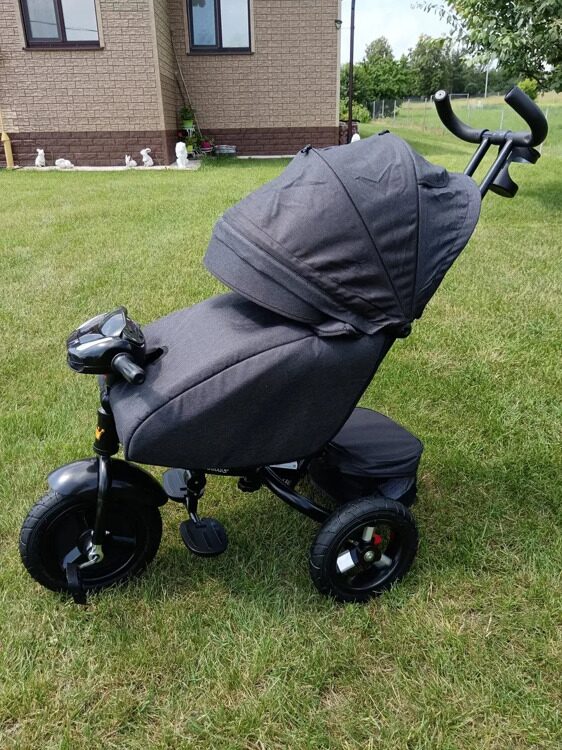 Велосипед трехколесный с ручкой KINDER TRIKE COMFORT 3в1 5099