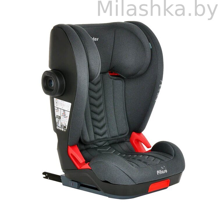 Pituso детское автокресло Arse Isofix (Изофикс) 15-36 кг Темно-серый B06-C