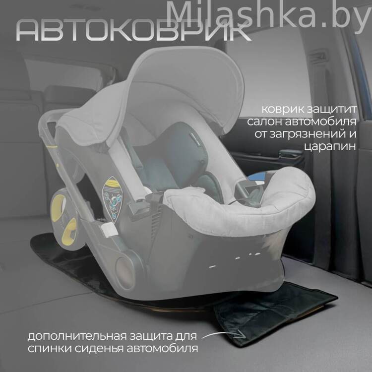 Коляска детская прогулочная 4в1 BubaGo Mirco BG 153-2 Серый