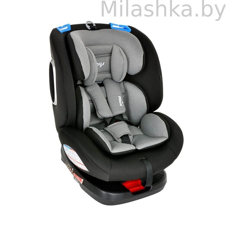 Детское автокресло Pituso Roys (0-36 кг) Black Grey/Черно-Серый