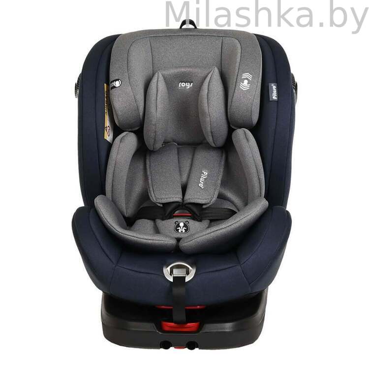 Автокресло Pituso Roys Pro IsoFix (0-36 кг) джинс/серый