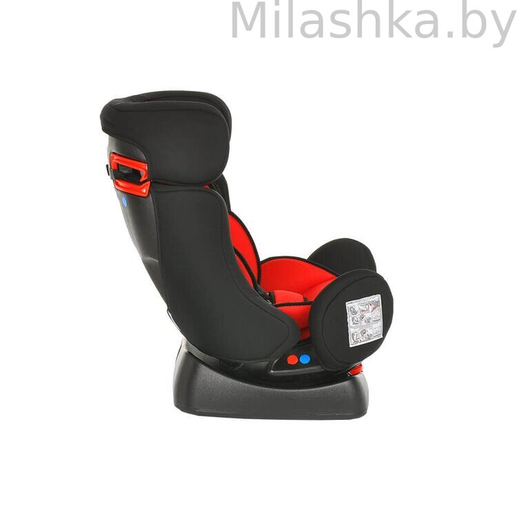 Автокресло BamBola PILOTO 0-25 кг Черный/Красный KRES3450