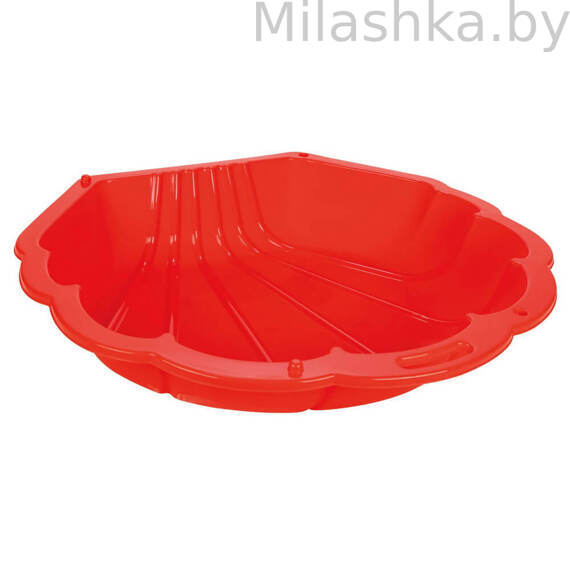 PILSAN Песочница Ракушка Abalone,90*84*17.5 см, Red/Красный 06090
