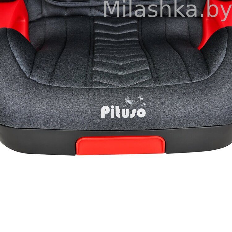 Pituso детское автокресло Arse Isofix (Изофикс) 15-36 кг Темно-серый B06-C