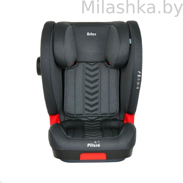 Pituso детское автокресло Arse Isofix (Изофикс) 15-36 кг Темно-серый B06-C