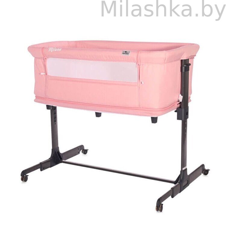 Кровать-манеж Lorelli Milano 2в1 Pink (розовый)