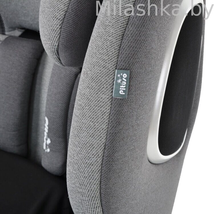 Детское автокресло Pituso Roys (0-36 кг) Black Grey/Черно-Серый
