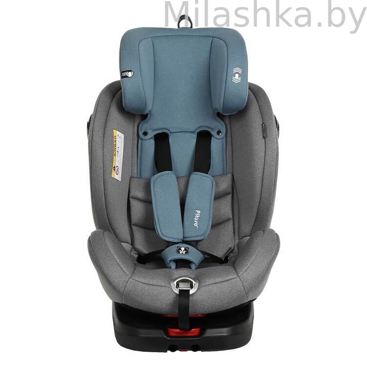 Автокресло Pituso Roys Pro Isofix (0-36 кг) серый/темно-синий