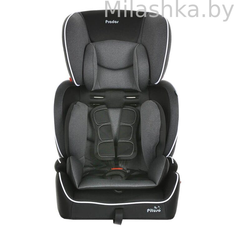 Детское автокресло Pituso (9-36 кг) Prados IsoFix Dark Grey/Темно-Серый