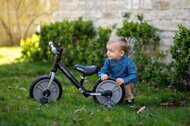 Детский велосипед-беговел Lorelli Energy 2 в1 Black Grey (серый)