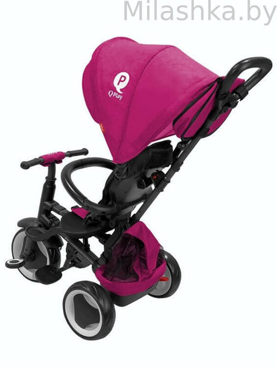 Детский складной велосипед Qplay Rito Plus (2023) фиолетовый