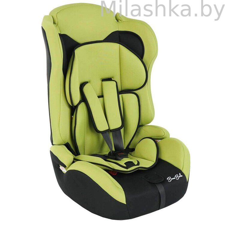 Автокресло детское Bambola Primo 9-36 кг Черно/Зеленый KRES2322