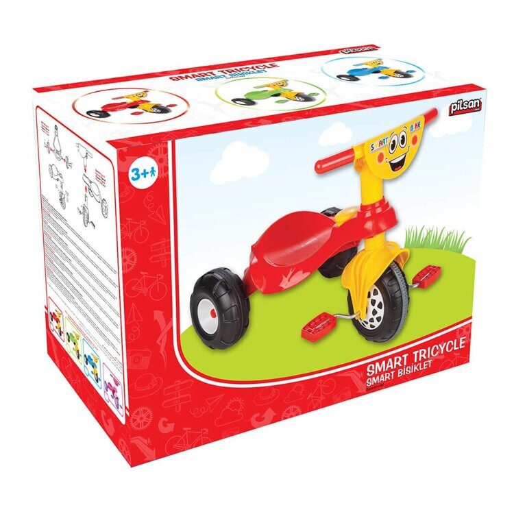 Велосипед 3-х колёсный Pilsan Smart Bike Red/ Красный 07132