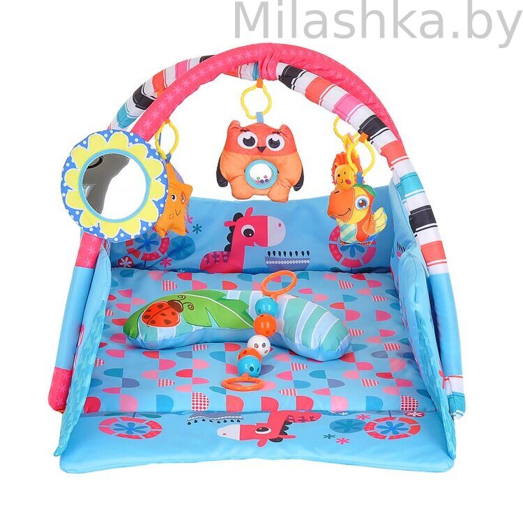PITUSO Развивающий коврик Веселая компания Pink розовый 115*98*50 см JL628-1A