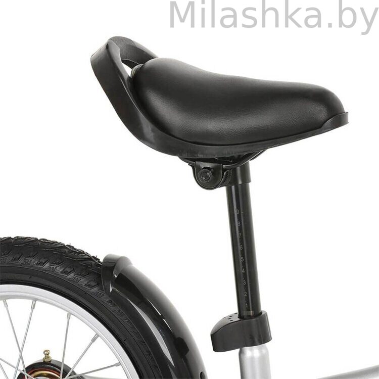 Беговел PITUSO Pulsar AIR 14" Silver matt/Серебро матовый