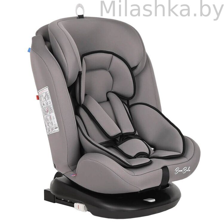 Автокресло Bambola Minori 0-36 кг ISOFIX Светло/Серый KRES3561