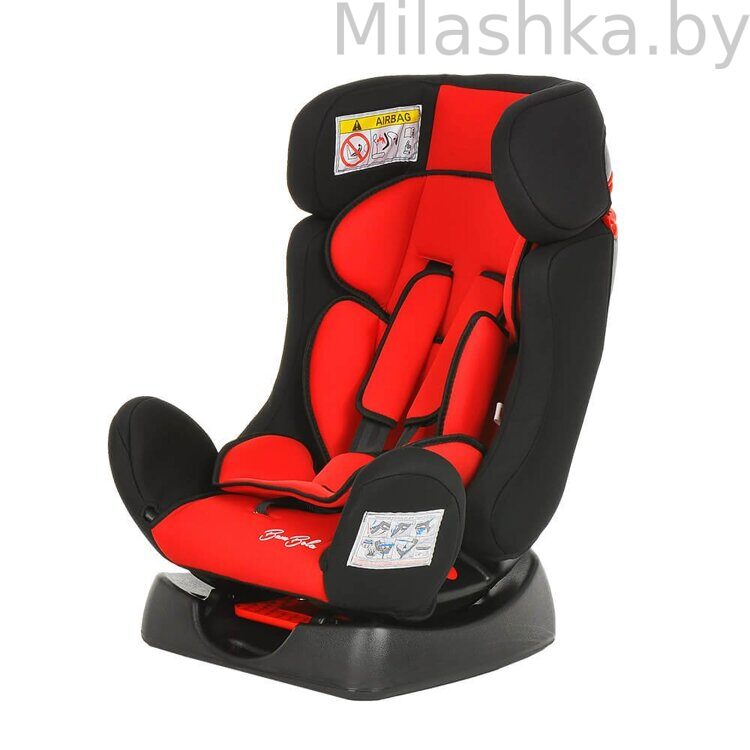 Автокресло BamBola PILOTO 0-25 кг Черный/Красный KRES3450