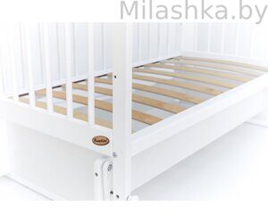 Кроватка детская мультимаятник без ящика Bambini Comfort арт. 20 (белая) Бамбини Комфорт 20