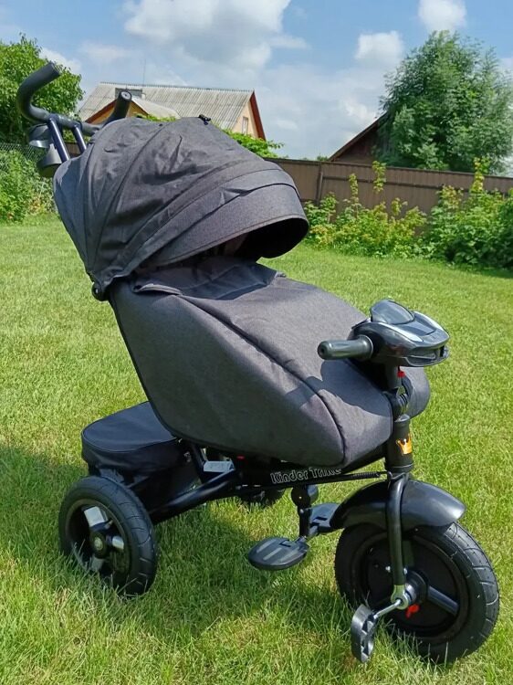 Велосипед трехколесный с ручкой KINDER TRIKE COMFORT 3в1 5099