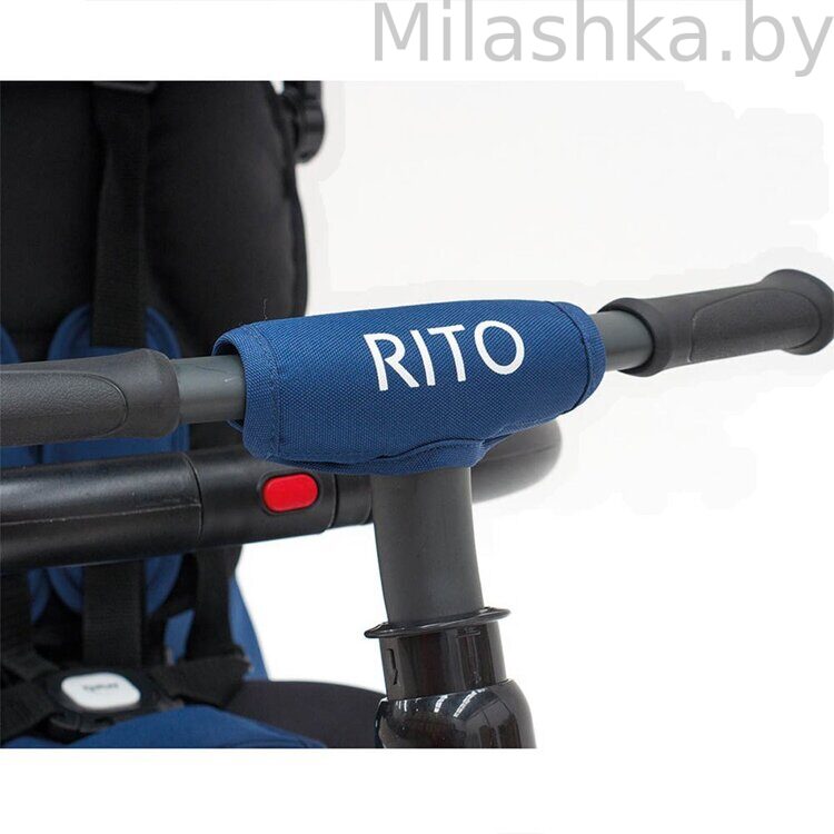 Детский складной велосипед QPlay Rito QA6 синиый