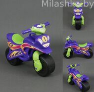 Беговел мотоцикл для детей Doloni Мотобайк Sport фиолетовый 0139