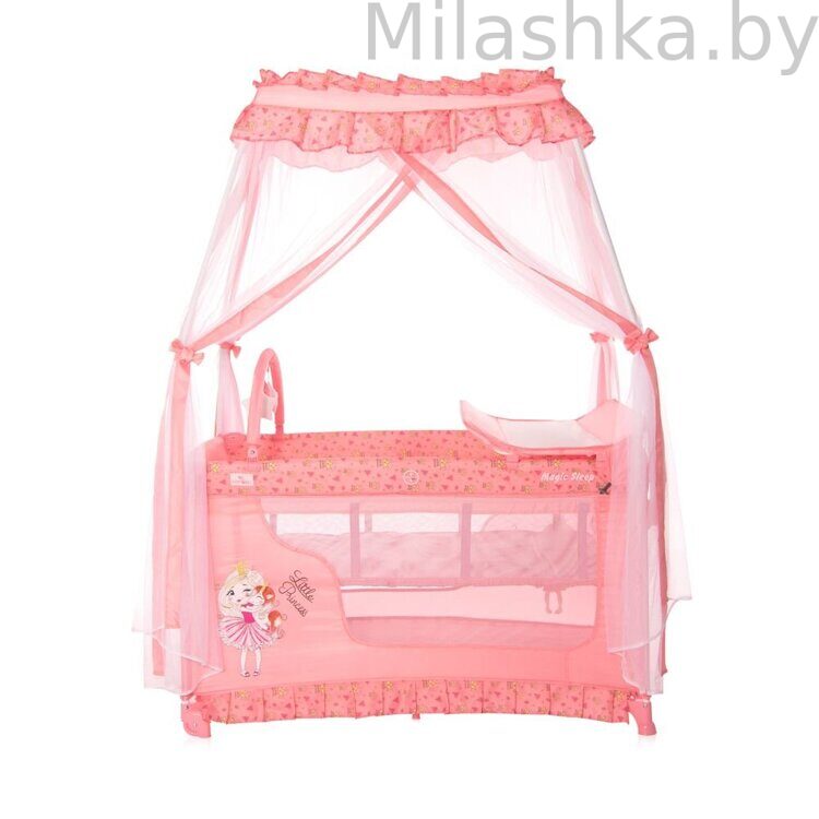Кровать-манеж Lorelli Magic Sleep Pink Princess