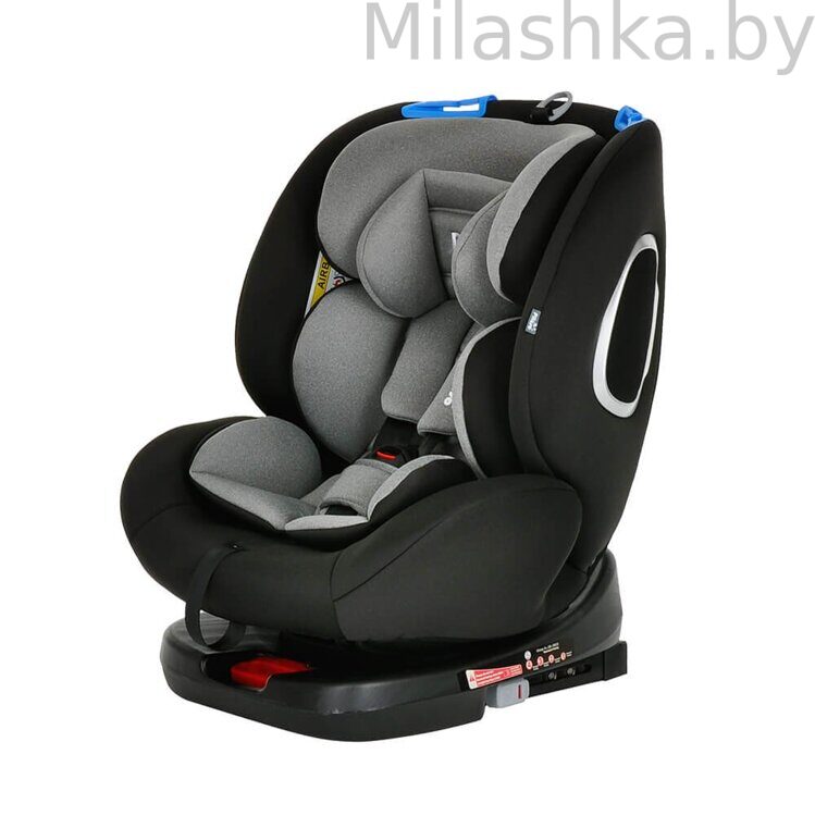 Детское автокресло Pituso Roys (0-36 кг) Black Grey/Черно-Серый