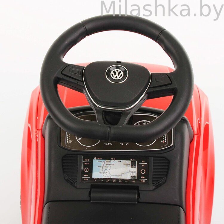 Машинка каталка детская Pituso Volkswagen (артикул 650) Red/Красный