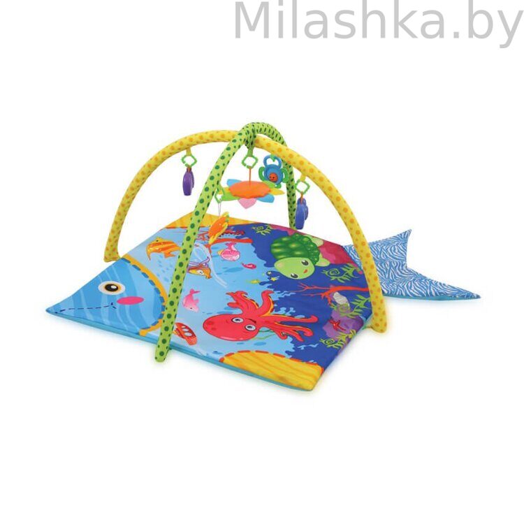 Развивающий игровой коврик Lorelli ОКЕАН 115*115 см