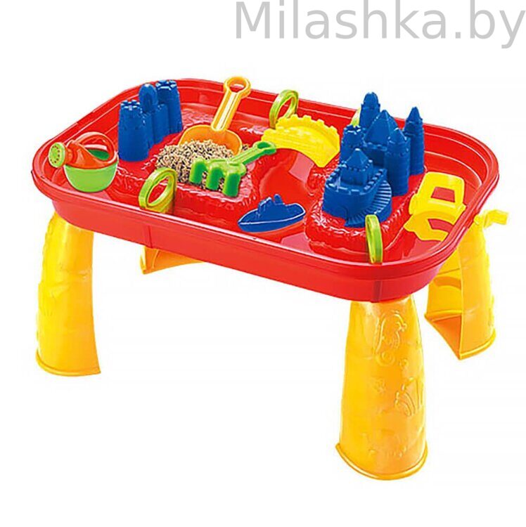 PITUSO Столик для игры с водой и песком с аксессуарами (18 эл-та) HWA542804