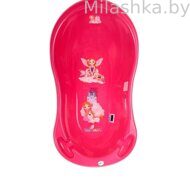 Детская ванночка Тега (Tega) 86 cм ПРИНЦЕССА с термометром Розовый