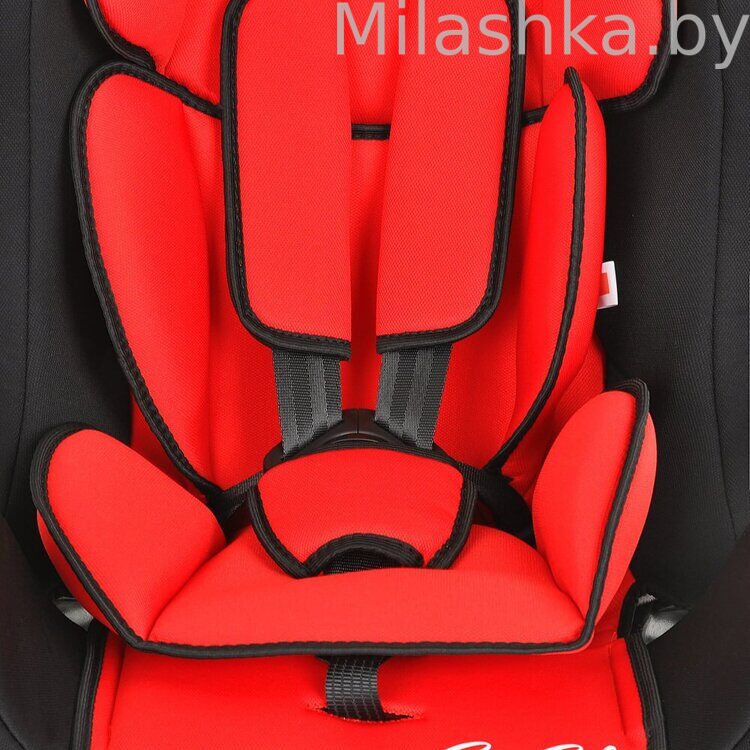 Автокресло BamBola PILOTO 0-25 кг Черный/Красный KRES3450