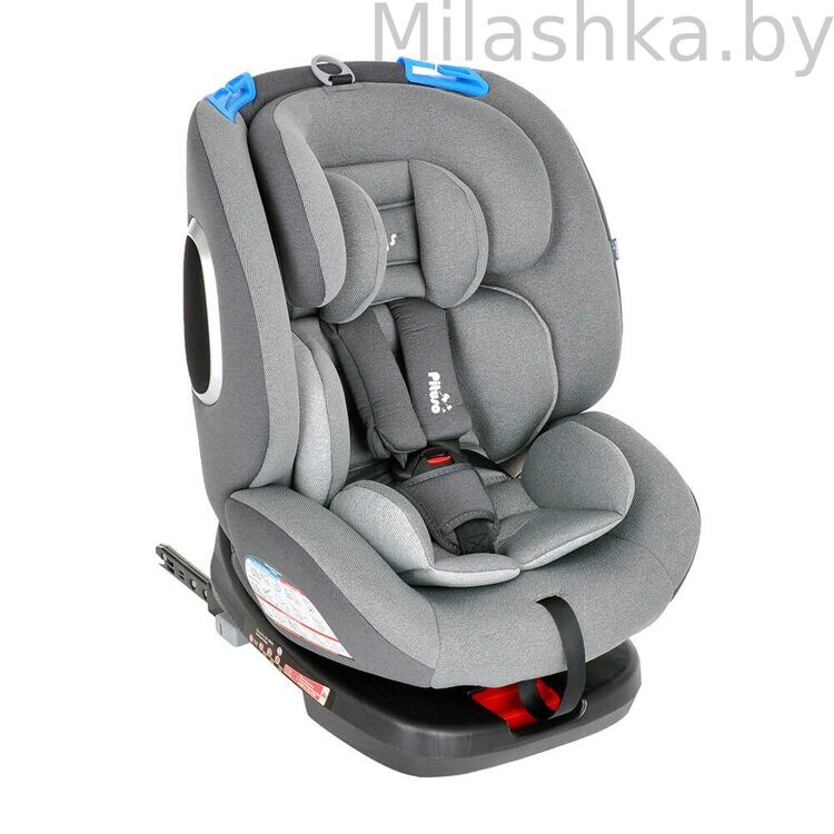 Детское автокресло Pituso Roys (0-36 кг) Grey/Серый