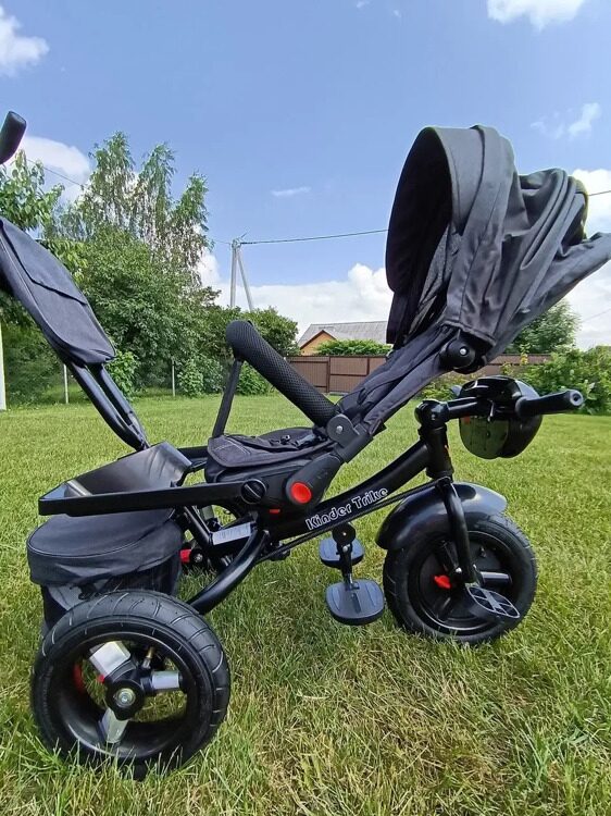 Велосипед трехколесный с ручкой KINDER TRIKE COMFORT 3в1 5099