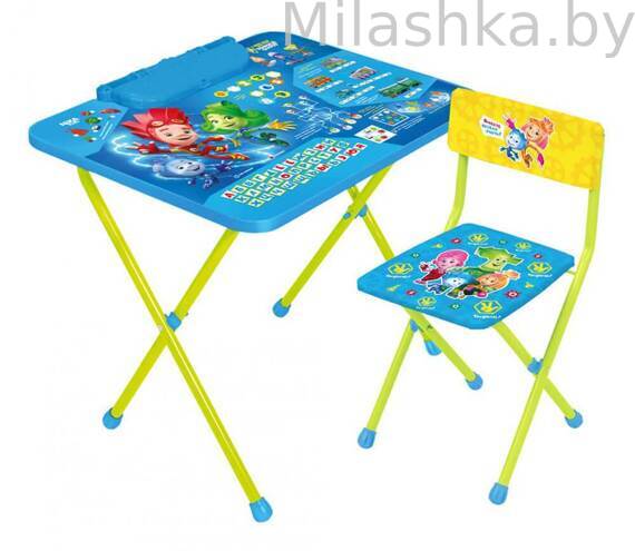 Комплект детской мебели Ника Фиксики Азбука Ф2А
