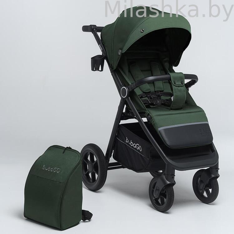 Коляска детская прогулочная BubaGo MODEL BASS зеленый BG 130-2